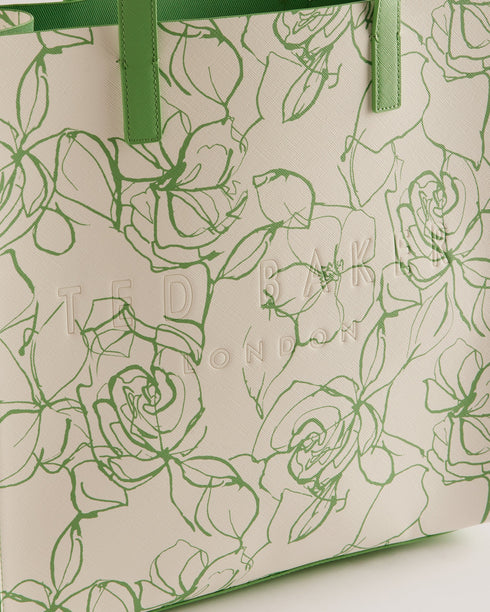 LINICON-Bags-Linear Floral Large Icon Bag- Ted Baker Romania